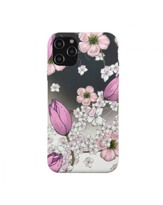 iPhone 12 Pro Max- Nutrisiti Eco Case: Pink Tulip