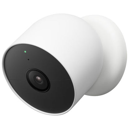 Google :Nest Cam Indoor/Outdoor Security Camera w/ Battery : White