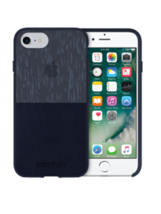 iPhone 7/8/SE2020: Burton Leather Case : Navy