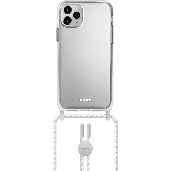 iPhone 12 Mini LAUT Crystal X Necklace Case - Clear