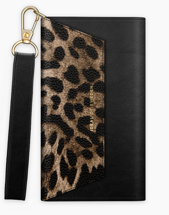 iPhone 13 Ideal of Sweden Clutch Wallet - Leopard