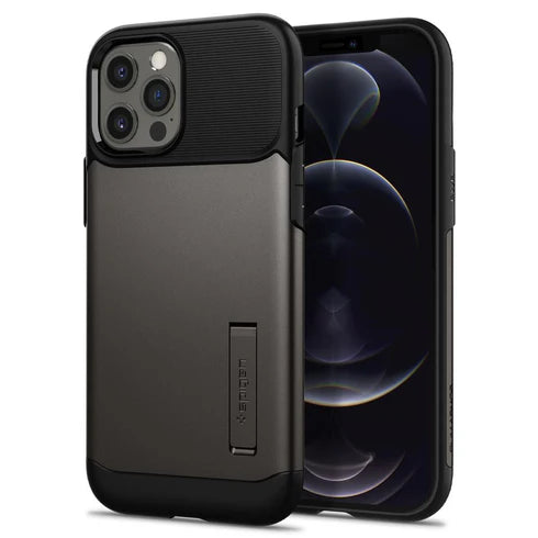 iPhone 12 Pro Max Spigen Slim Armor Case - Gunmetal